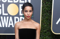 Zoe Kravitz attends The 75th Annual Golden Globe Awards