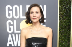 Maggie Gyllenhaal attends The 75th Annual Golden Globe Awards