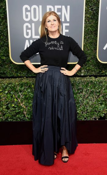 Connie Britton attends The 75th Annual Golden Globe Awards