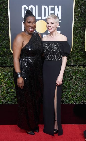 75th Annual Golden Globe Awards - Tarana Burke and Michelle Williams
