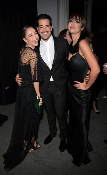 Cara Santana, Jesse Metcalfe, and Jackie Cruz attend the 2018 InStyle and Warner Bros. 75th Annual Golden Globe Awards Post-Party