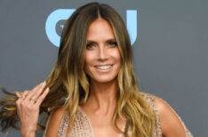 Heidi Klum attends The 23rd Annual Critics' Choice Awards