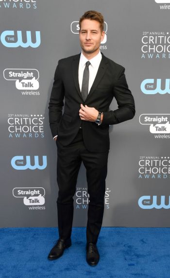 Justin Hartley attends The 23rd Annual Critics' Choice Awards