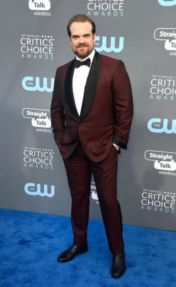 David Harbour - The 23rd Annual Critics' Choice Awards