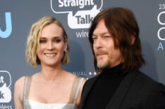 Diane Kruger and Norman Reedus attend The 23rd Annual Critics' Choice Awards