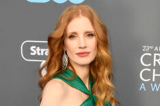 Jessica Chastain attends The 23rd Annual Critics' Choice Awards