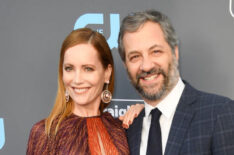 Leslie Mann and Judd Apatow attend The 23rd Annual Critics' Choice Awards