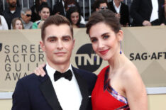 Dave Franco and Alison Brie attend the 24th Annual Screen Actors Guild Awards