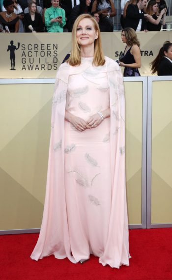 Laura Linney attends the 24th Annual Screen Actors Guild Awards