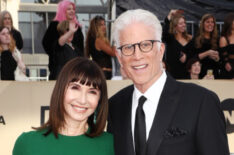 Mary Steenburgen and Ted Danson attend the 24th Annual Screen Actors Guild Awards