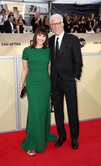 Mary Steenburgen and Ted Danson attend the 24th Annual Screen Actors Guild Awards