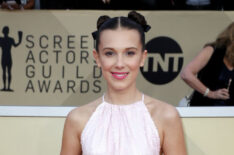 Millie Bobby Brown attends the 24th Annual Screen Actors Guild Awards