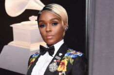 Janelle Monae attends the 60th Annual Grammy Awards