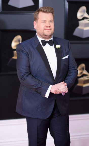 Host James Corden attends the 60th Annual GRAMMY Awards