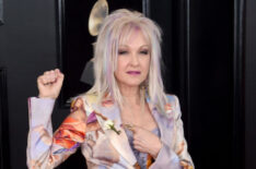 Cyndi Lauper attends the 60th Annual Grammy Awards at Madison Square Garden