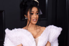 Cardi B attends the 60th Annual Grammy Awards at Madison Square Garden