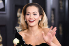 Rita Ora attends the 60th Annual Grammy Awards at Madison Square Garden on January 28, 2018 in New York City
