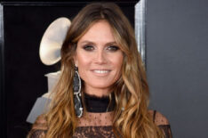 Heidi Klum attends the 60th Annual Grammy Awards