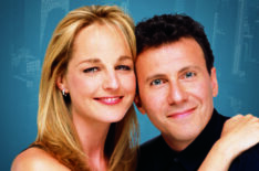 Helen Hunt and Paul Reiser in Mad About You