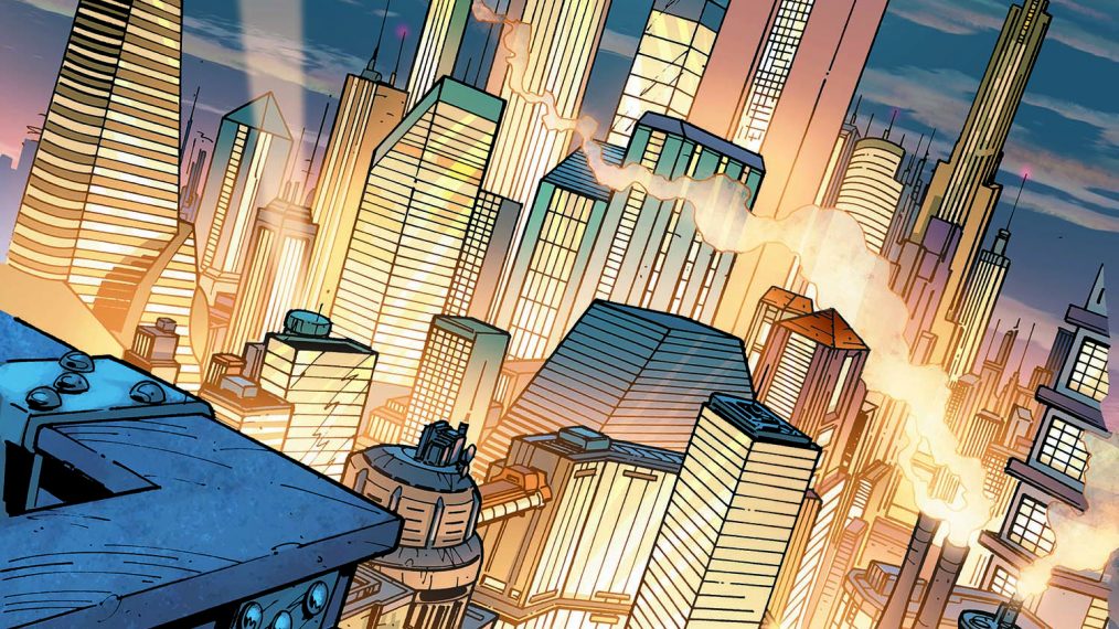 Metropolis Comic Art-Credit DC Entertainment