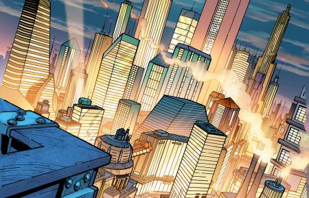 Metropolis Comic Art-Credit DC Entertainment