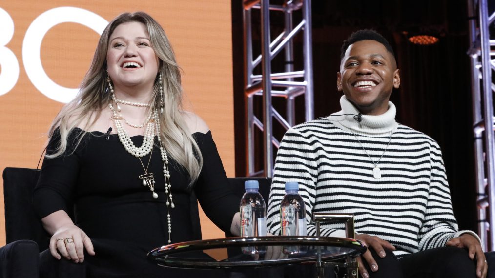 Kelly Clarkson and Chris Blue - NBCUniversal Events - Season 2018