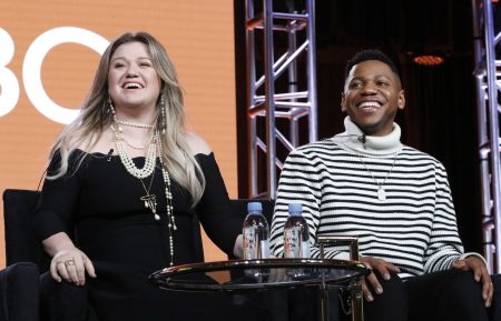 Kelly Clarkson and Chris Blue - NBCUniversal Events - Season 2018