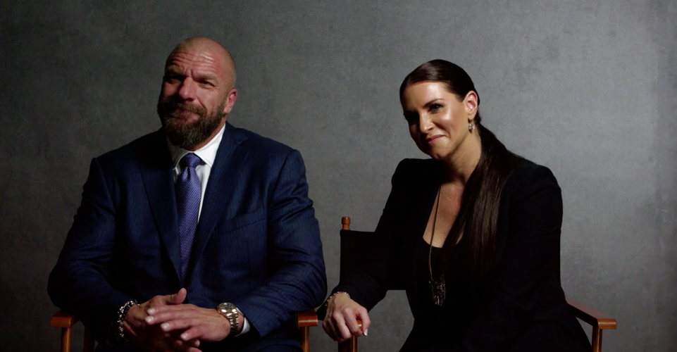 WWE's Paul 'Triple H' Levesque and Stephanie McMahon