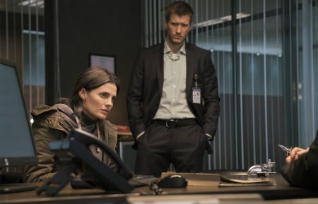 Stana Katic as Emily Byrne, Patrick Heusinger as Nick Durand in 'Absentia' Season 1