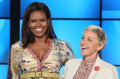 Michelle Obama and Ellen DeGeneres