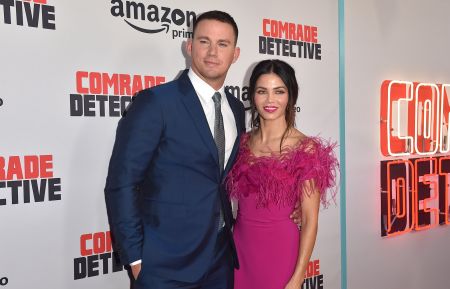 Channing Tatum and Jenna Dewan Tatum attend the premiere of Amazon's 'Comrade Detective'