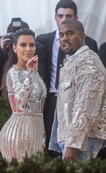 Kim Kardashian and Kanye West