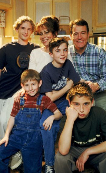 MALCOLM IN THE MIDDLE - Christopher Kennedy Masterson, Jane Kaczmarek, Frankie Muniz, Bryan Cranston, Justin Berfield and Erik Per Sullivan