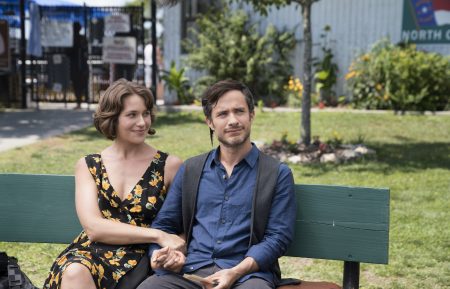 Hailey (Lola Clarke) and Rodrigo (Gael García Bernal) in 'Mozart in the Jungle' - Season 4