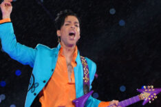 Prince during Super Bowl XLI - Half Time Show