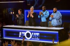 Charlie Walk, Meghan Trainor, Sean 'Diddy' Combs, and DJ Khaled in “The Four”