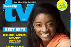 Simone Biles on the cover of TV Weekly