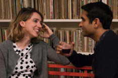 Zoe Kazan as Emily and Kumail Najiani as Kumail in The Big Sick