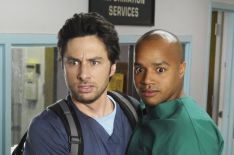 Zach Braff and Donald Faison in 'Scrubs'