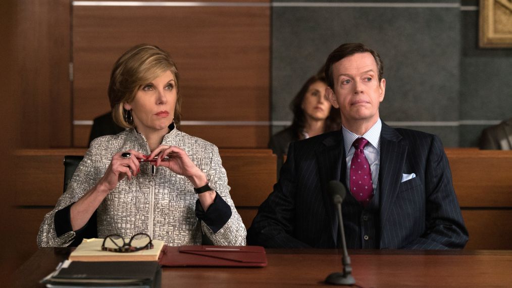 The Good Fight - Christine Baranski as Diane Lockhart, Dylan Baker as Colin Sweeney