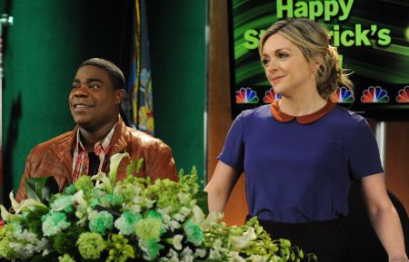 30 Rock - Tracy Morgan as Tracy Jordan, Jane Krakowski as Jenna Maroney.