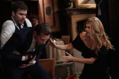 Jon Snow, Oliver Stark and Connie Britton in the Heartbreaker episode of 9-1-1