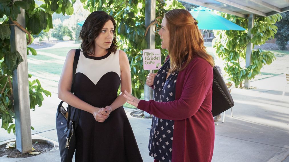 Crazy Ex-Girlfriend - Rachel Bloom as Rebecca and Donna Lynne Champlin as Paula