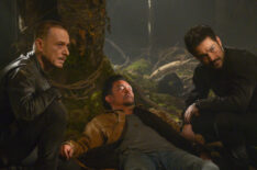 The Exorcist - Ben Daniels, John Cho, and Alfonso Herrera