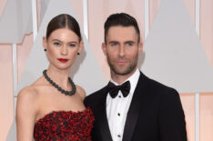 87th Annual Academy Awards - Behati Prinsloo and Adam Levine