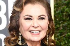 Roseanne Barr attends The 75th Annual Golden Globe Awards