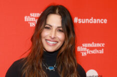 Sarah Shahi from the film 'Halfway There' attends the 2018 Sundance Film Festival