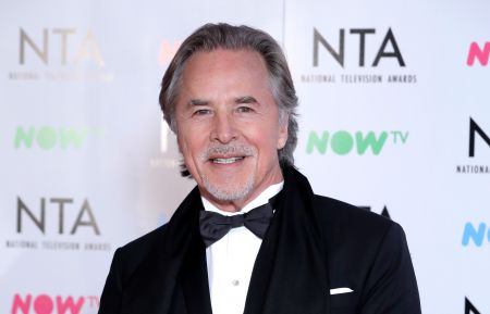 Don Johnson during the National Television Awards 2018