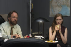 The Looming Tower - Martin Schmidt (Peter Sarsgaard) and Diane Marsh (Wrenn Schmidt)