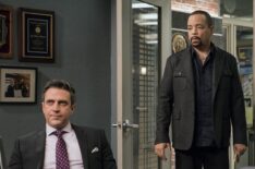 Law & Order: Special Victims Unit - Season 19 - Raul Esparza as Rafael Barba and Ice-T as Fin Tutuola